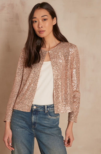 Picture of BRIGHT SEQUINED JACKET